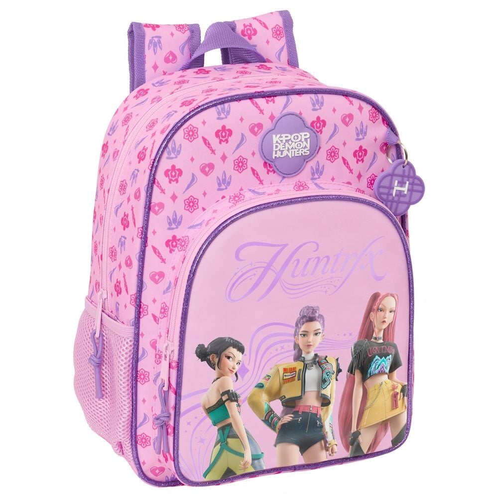 Mochila Stage Kpop Demon Hunters 34cm adaptable SAFTA