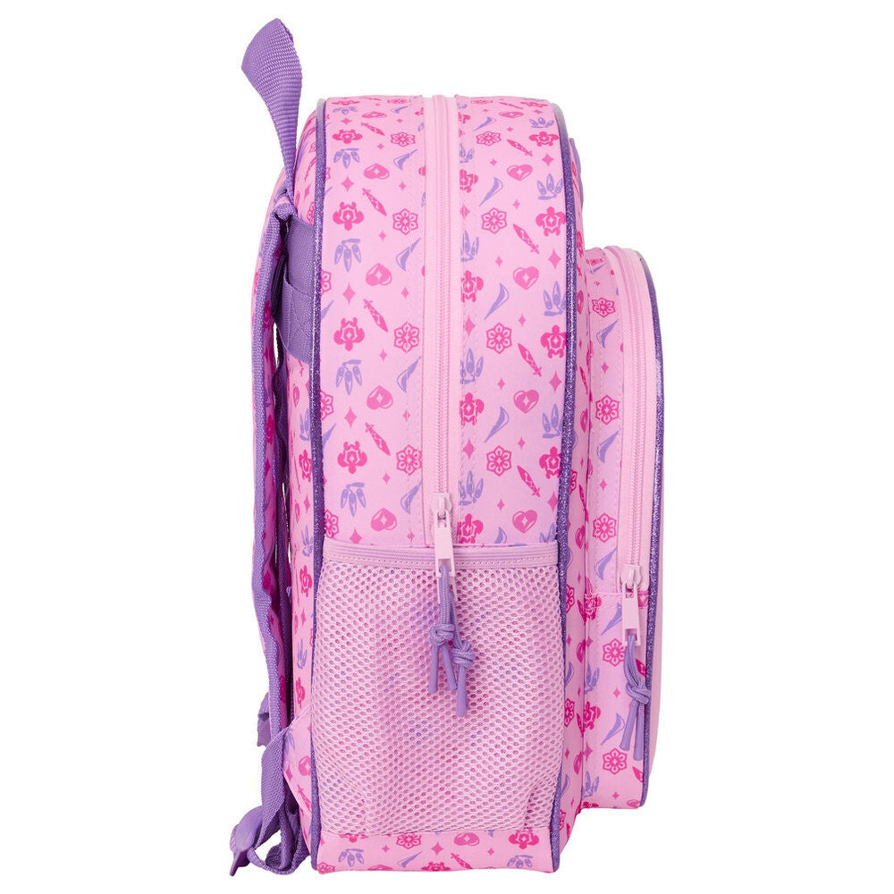 Mochila Stage Kpop Demon Hunters 38cm adaptable SAFTA