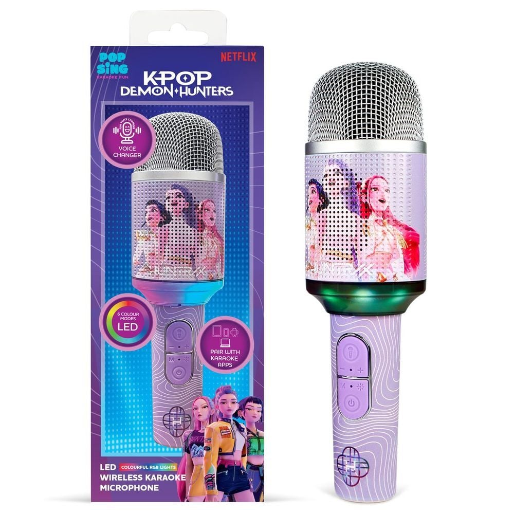 Micro Karaoke LED Kpop Demon Hunter OTL TECHNOLOGIES