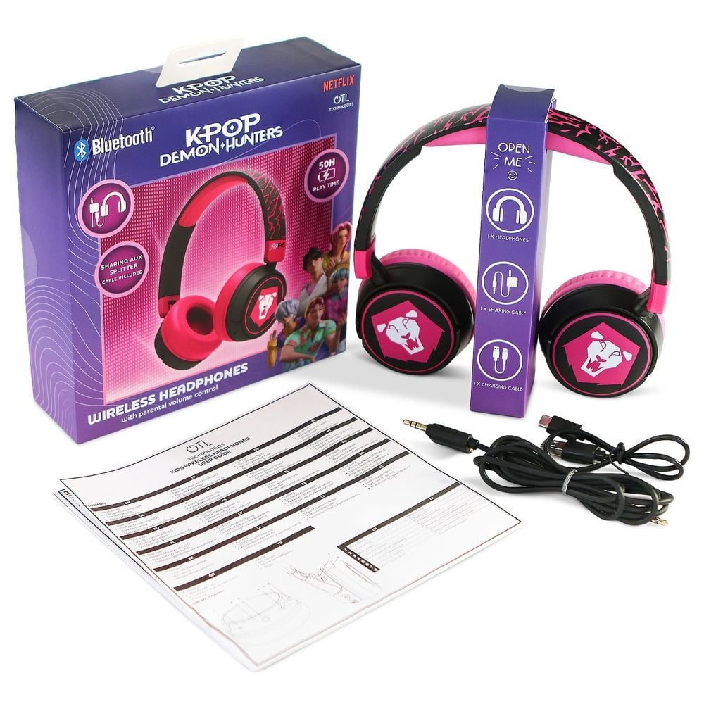 Auriculares infantiles Saja Boys Kpop Demon Hunter OTL TECHNOLOGIES