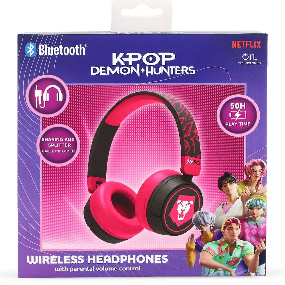 Auriculares infantiles Saja Boys Kpop Demon Hunter OTL TECHNOLOGIES