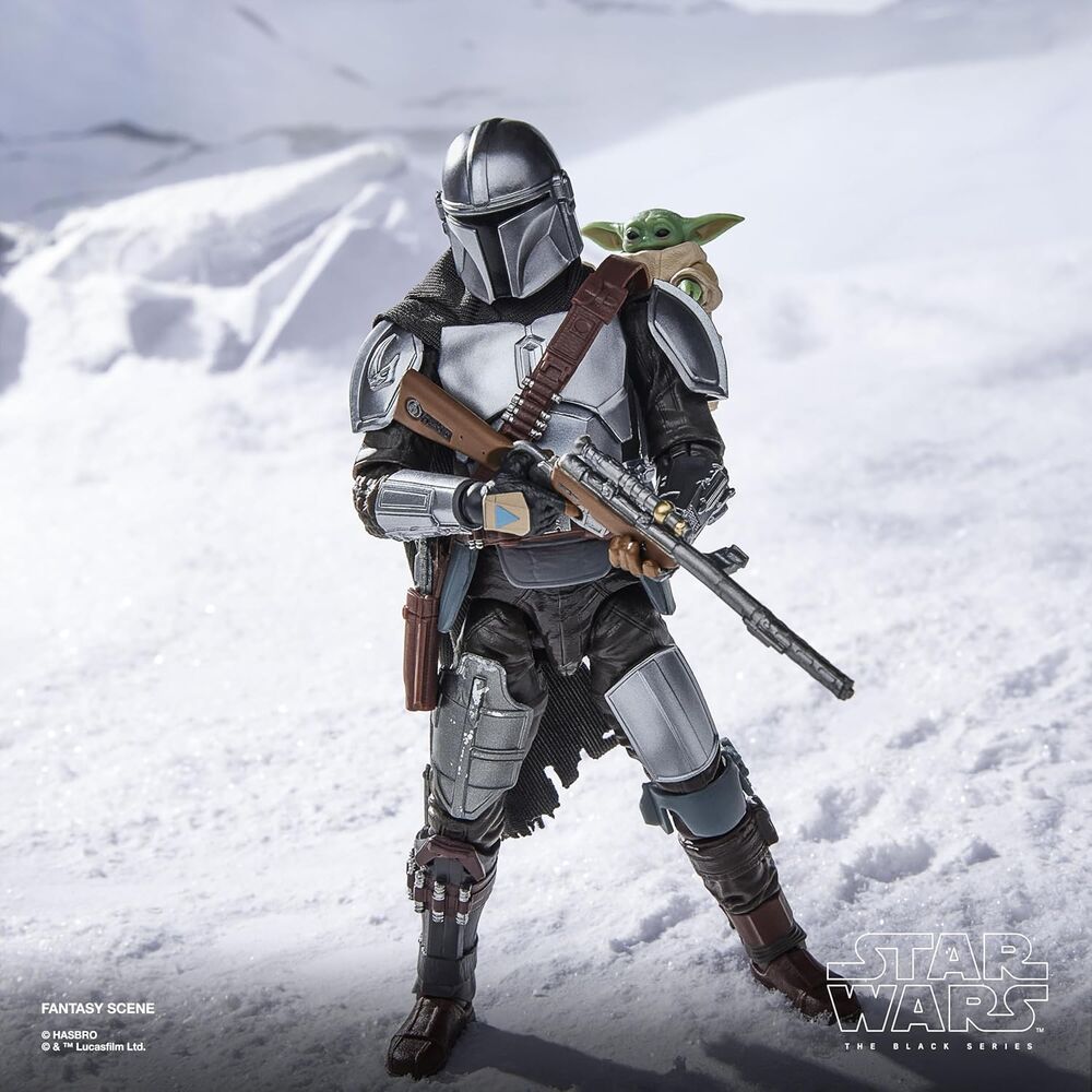 Figura The Mandalorian & Grogu Star Wars The Mandalorian & Grogu 15cm HASBRO