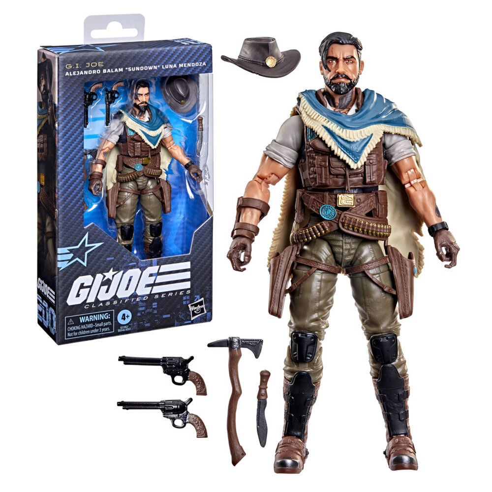 Figura Alejandro Balam Sundown Luna Mendoza G.I. Joe Classified Series 15cm HASBRO