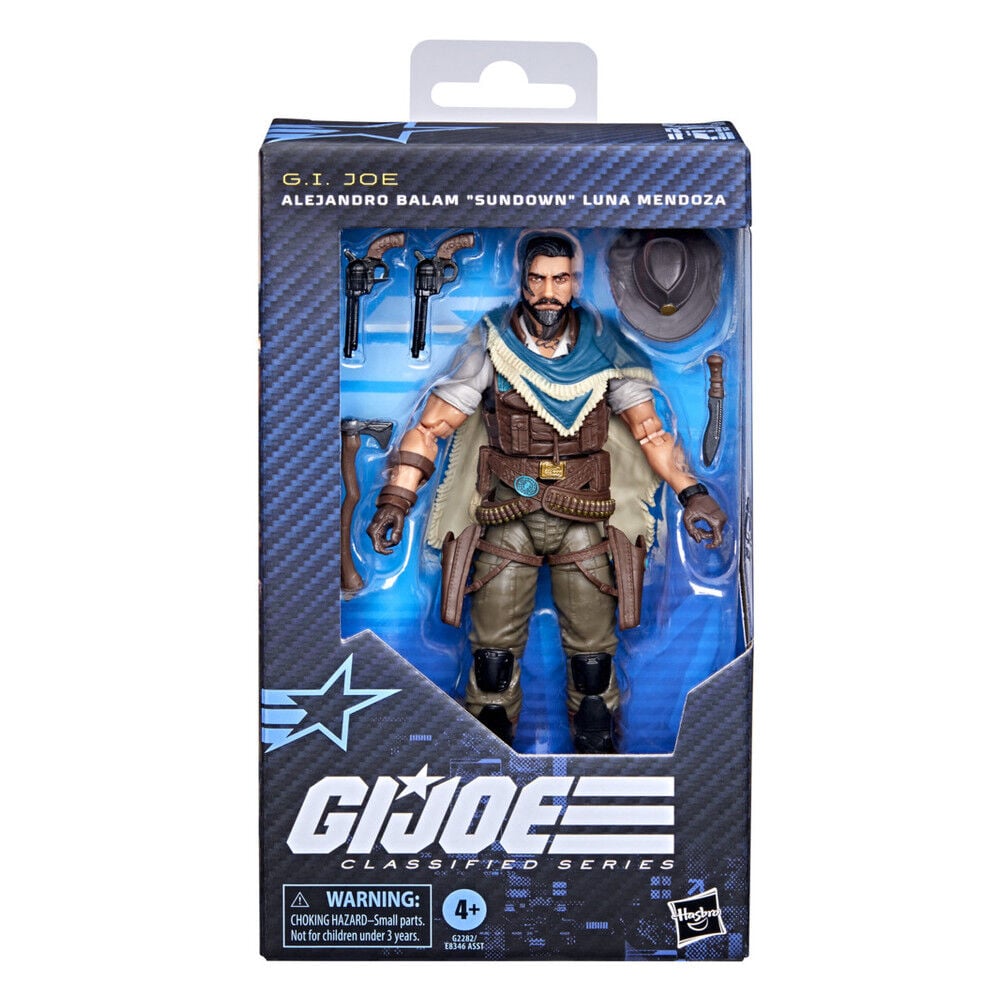 Figura Alejandro Balam Sundown Luna Mendoza G.I. Joe Classified Series 15cm HASBRO