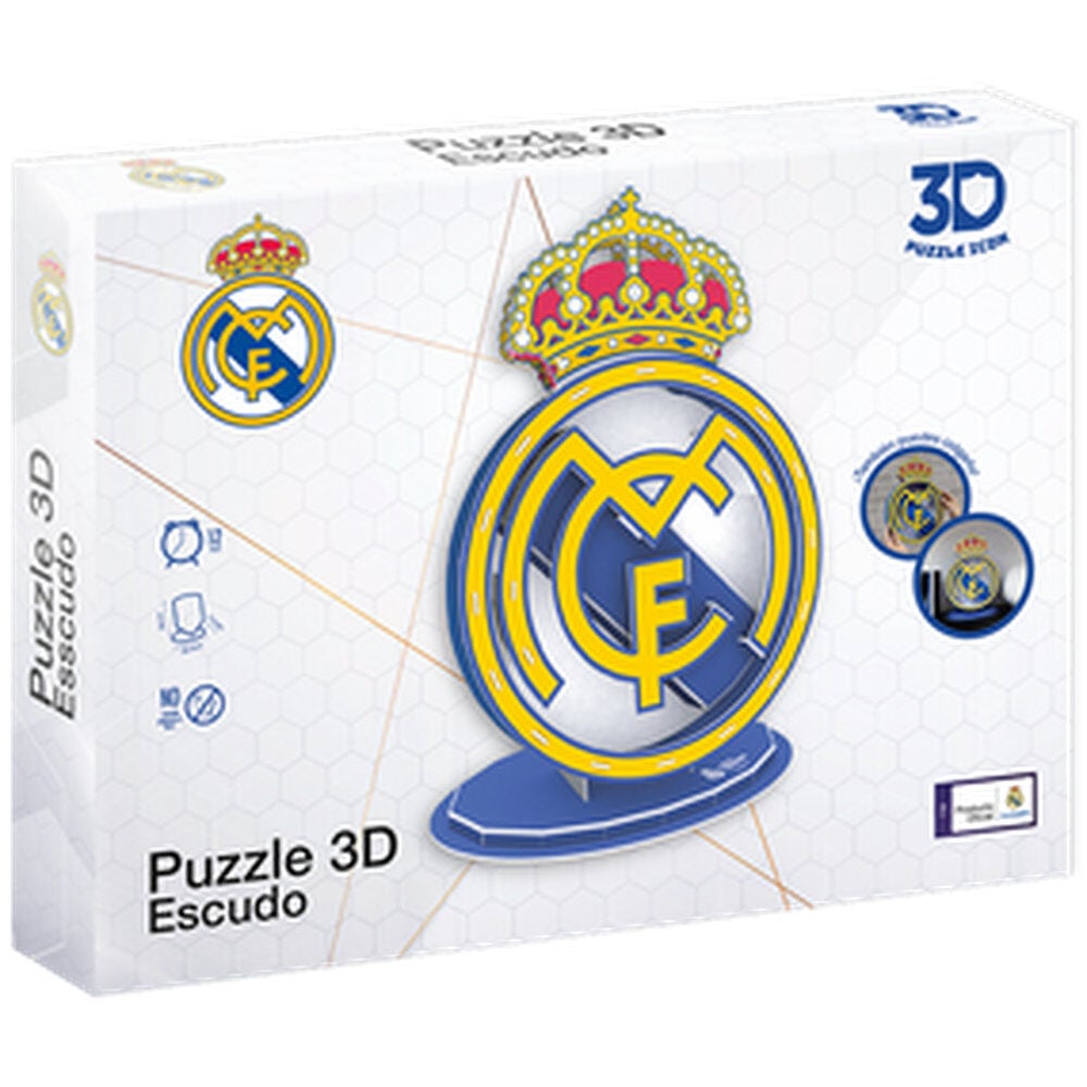 Puzzle Escudo 3D Real Madrid BANBO TOYS