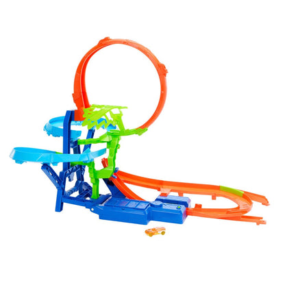 Pista coches Choque Aereo Hot Wheels Stunt Traks MATTEL