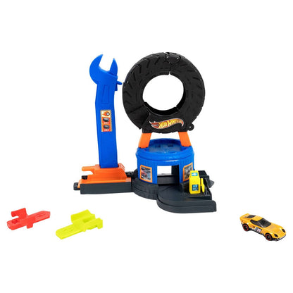 Tienda de Neumaticos Hot Wheels City MATTEL