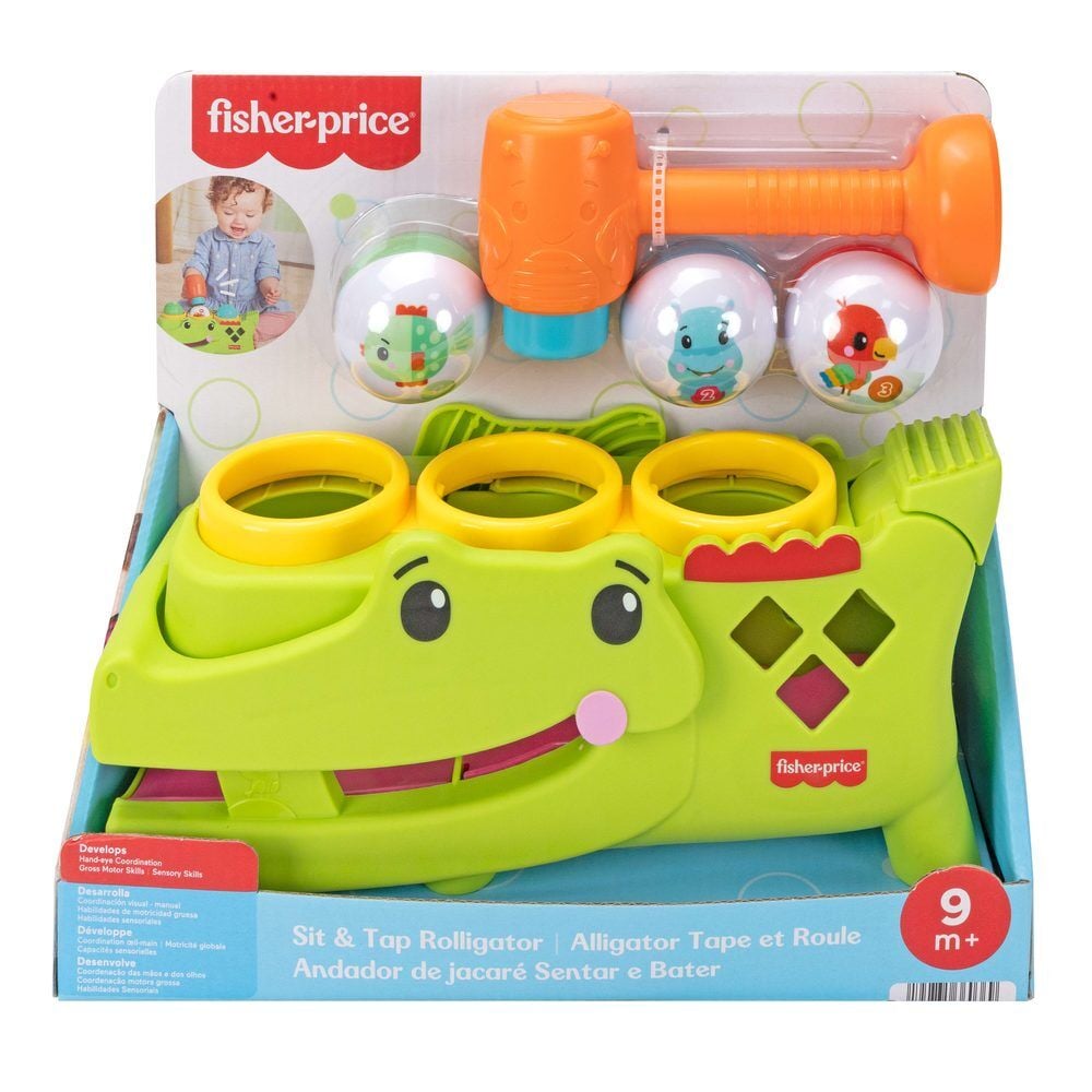 Cocodrilo Golpea y lanza FISHER-PRICE
