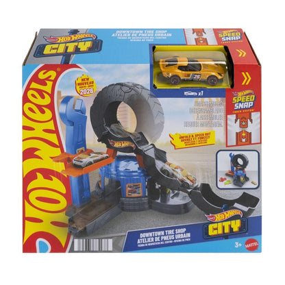 Tienda de Neumaticos Hot Wheels City MATTEL