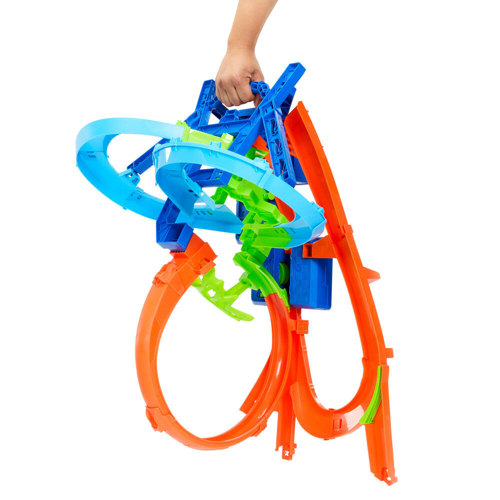 Pista coches Choque Aereo Hot Wheels Stunt Traks MATTEL