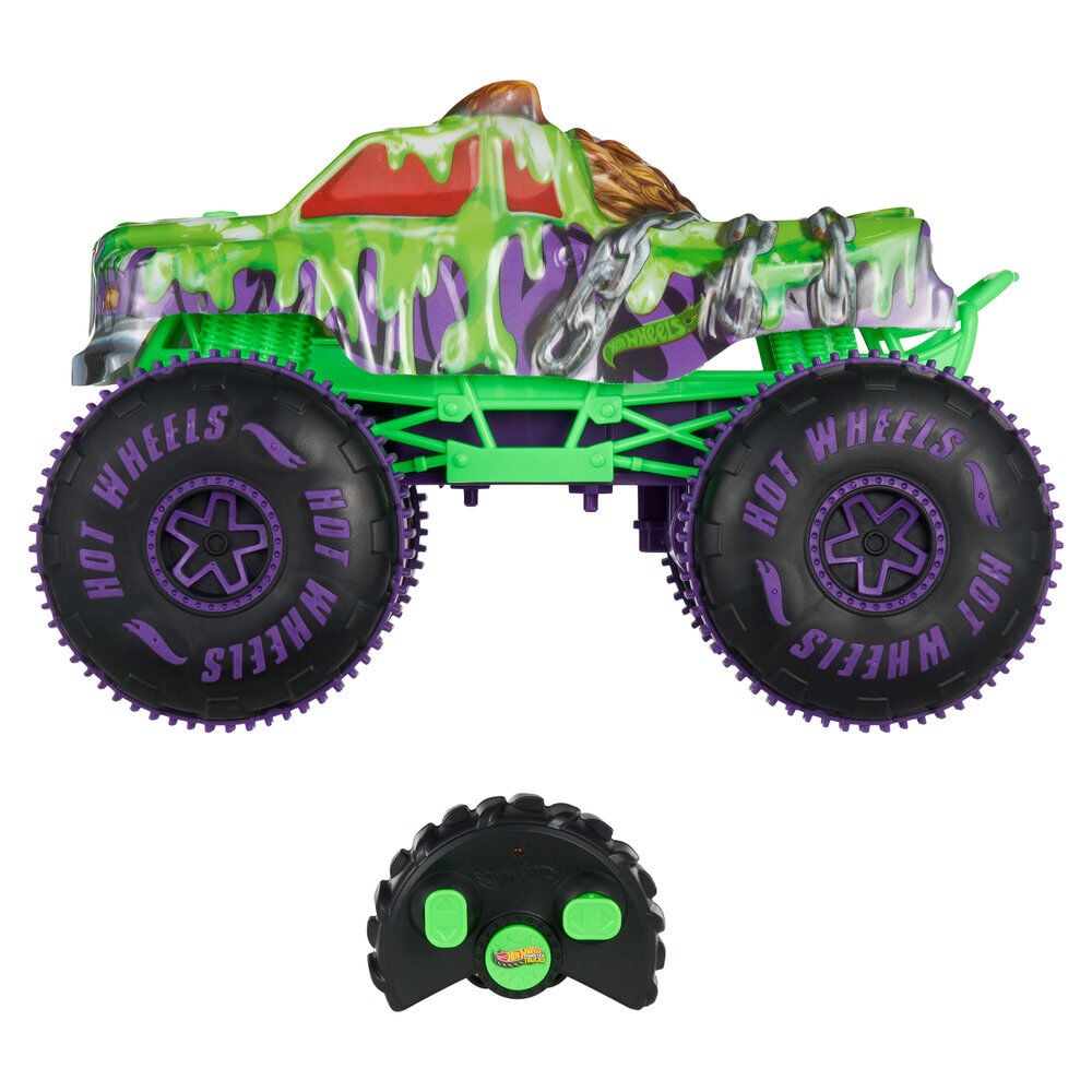 Coche radio control Wreckin Wolf Hot Wheels MATTEL