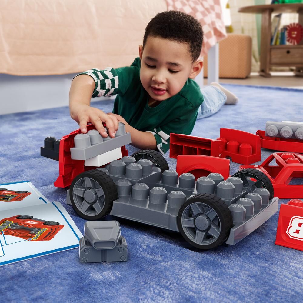 Coche de carreras bloques de construccion MEGA Bloks MATTEL