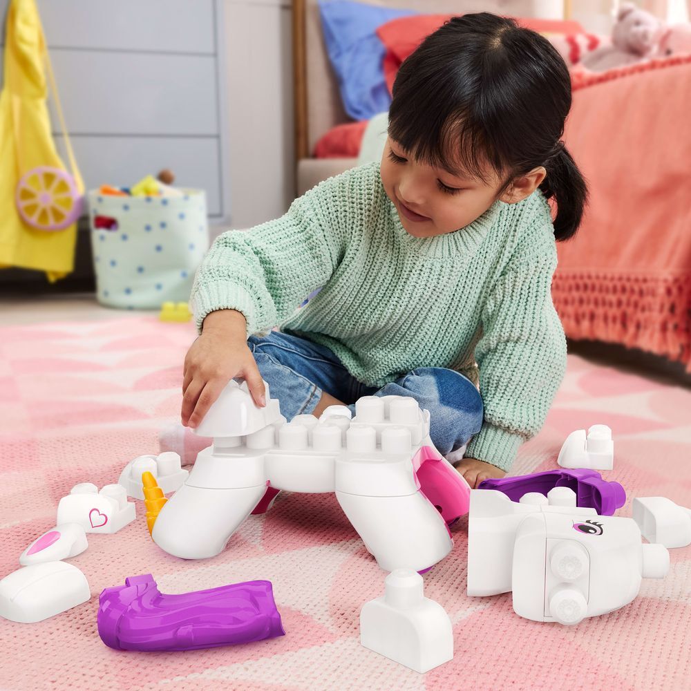 Unicornio encantado bloques de construccion MEGA Bloks MATTEL