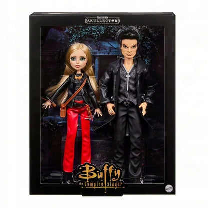 Set 2 muñecos Buffy & Angel Buffy Cazavampiros Monster High Skullector MATTEL