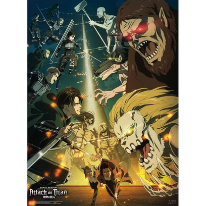 Set 2 posters Attack On Titan PYRAMID