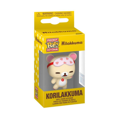 Llavero Pocket POP Keychain Rilakkuma Korilakkuma FUNKO