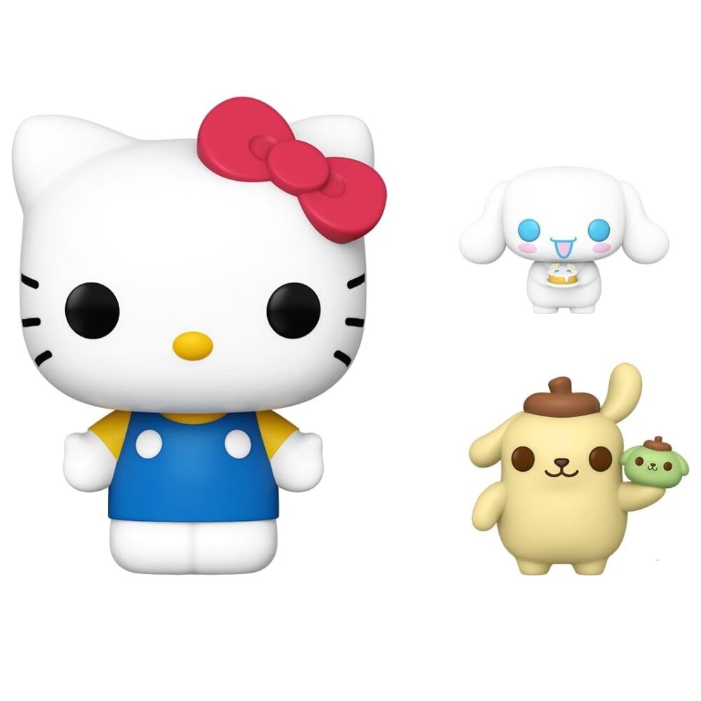 Figura POP Jumbo Hello Kitty and Friends - Hello Kitty with Cinnamoroll & Pompompurin FUNKO