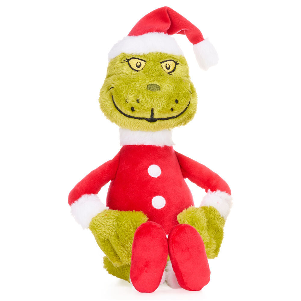 Peluche Papa Noel Grinch 50cm BARRADO