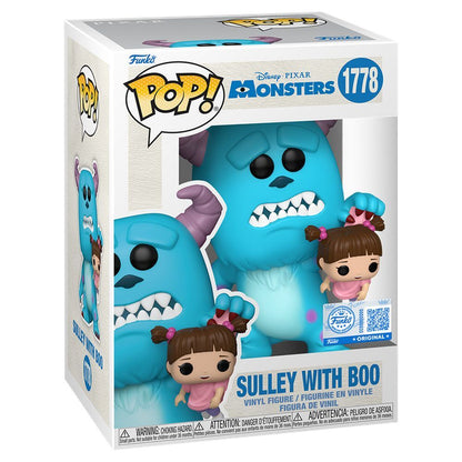 Figura POP Disney Pixar Monsters Inc Sulley with Boo Exclusive FUNKO