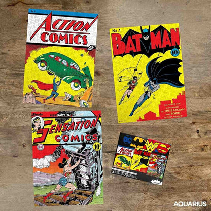 Set 3 Puzzles DC Comics 500pzs AQUARIUS