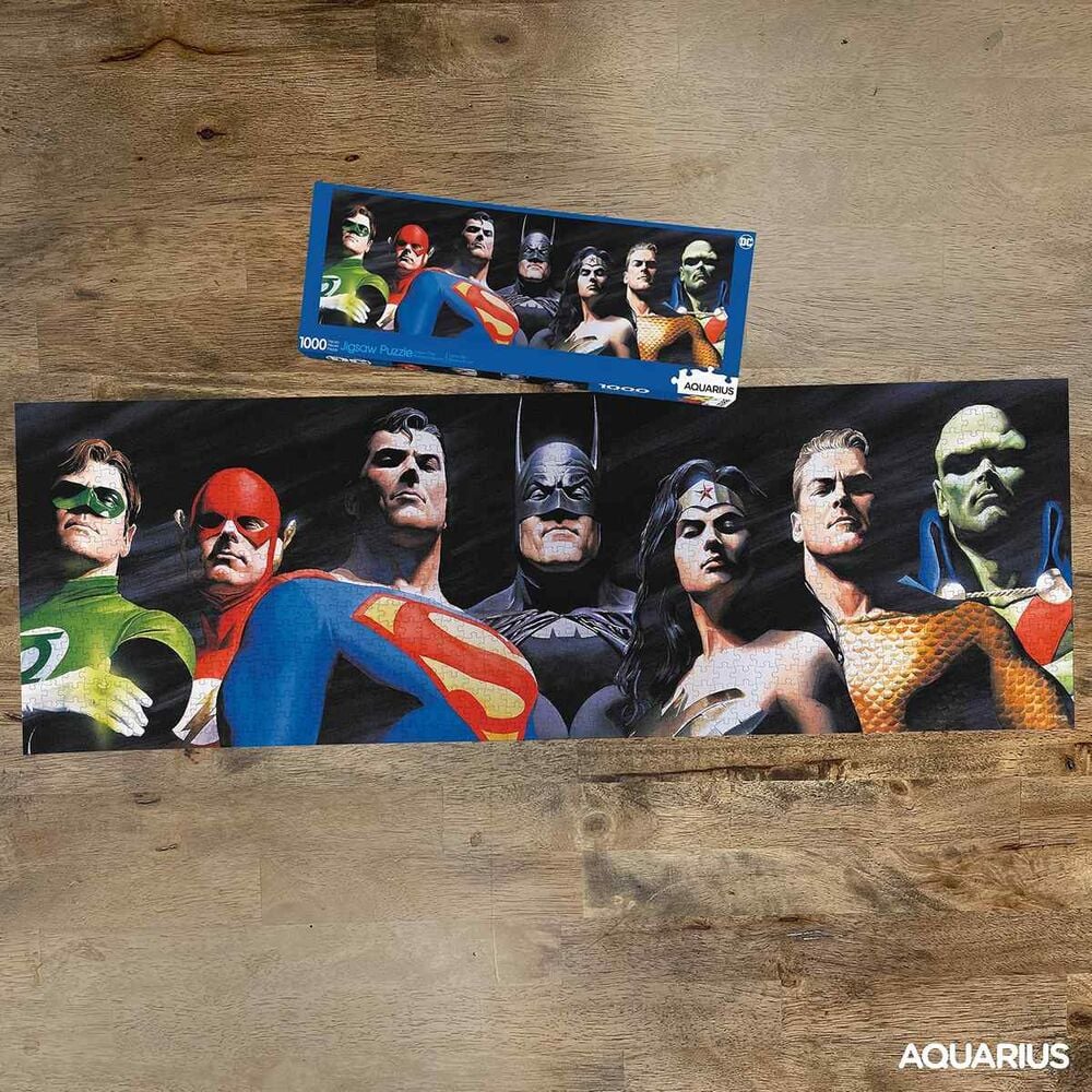 Puzzle Liga de la Justicia DC Comics 1000pzs AQUARIUS