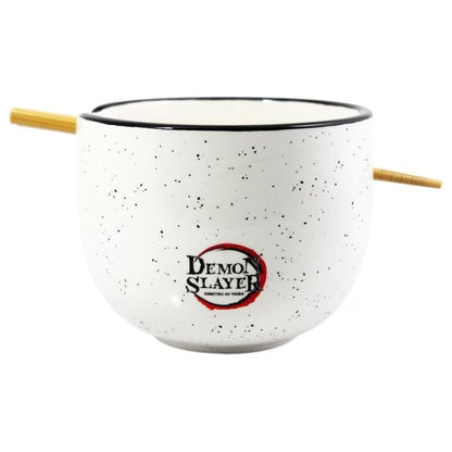 Bowl Ramen + palillos Demon Slayer Kimetsu no Yaiba 470ml JUST FUNKY
