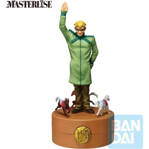 Figura Ichibansho Steven Steel - Steel Ball Run Jojos Bizarre Adventure 20cm BANPRESTO