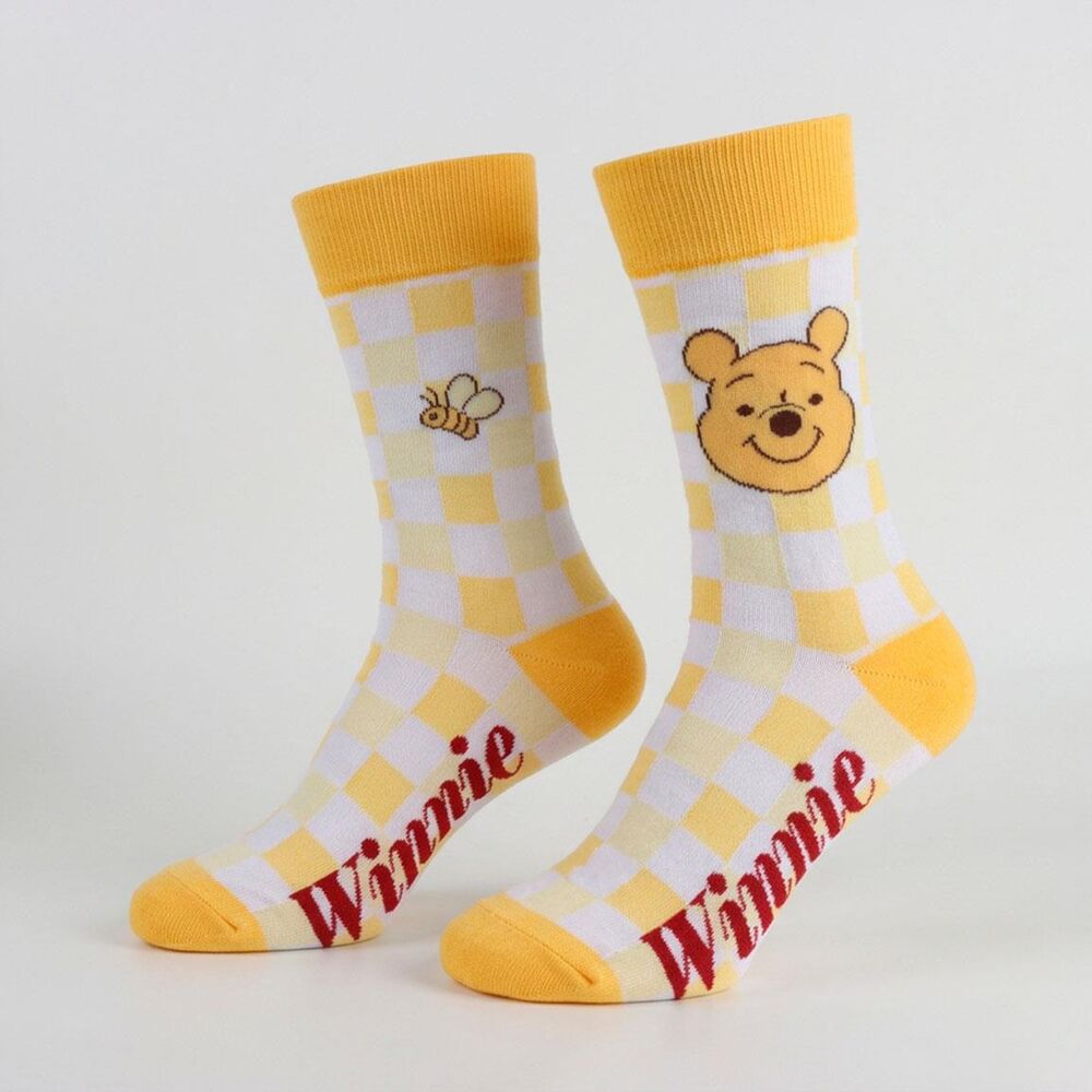 Set 3 pares calcetines Winnie the Pooh Disney adulto surtido CERDÁ