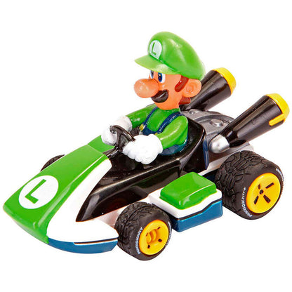 Set 3 coches Pull Speed Mario Kart Mario Luigi Yoshi CARRERA