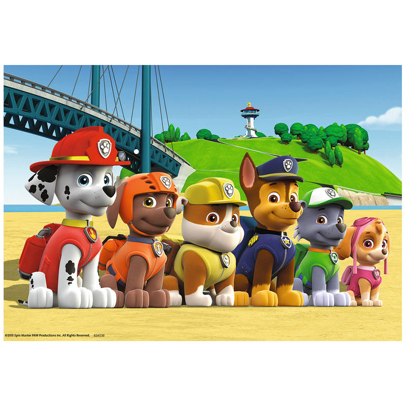 Puzzle Patrulla Canina Paw Patrol Beach 2x24pz RAVENSBURGER