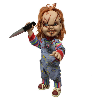 Figura Chucky El Muñeco Diabolico parlante 38cm MEZCO TOYZ