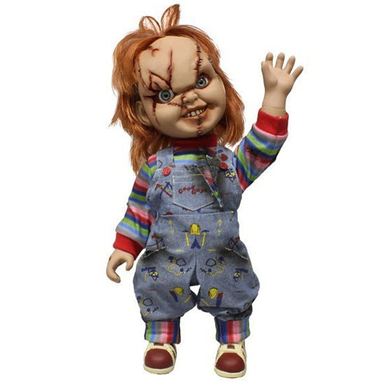 Figura Chucky El Muñeco Diabolico parlante 38cm MEZCO TOYZ