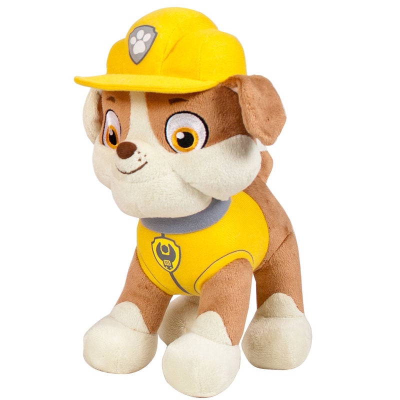 Peluche Rubble Patrulla Canina Paw Patrol soft 27cm PLAY BY PLAY