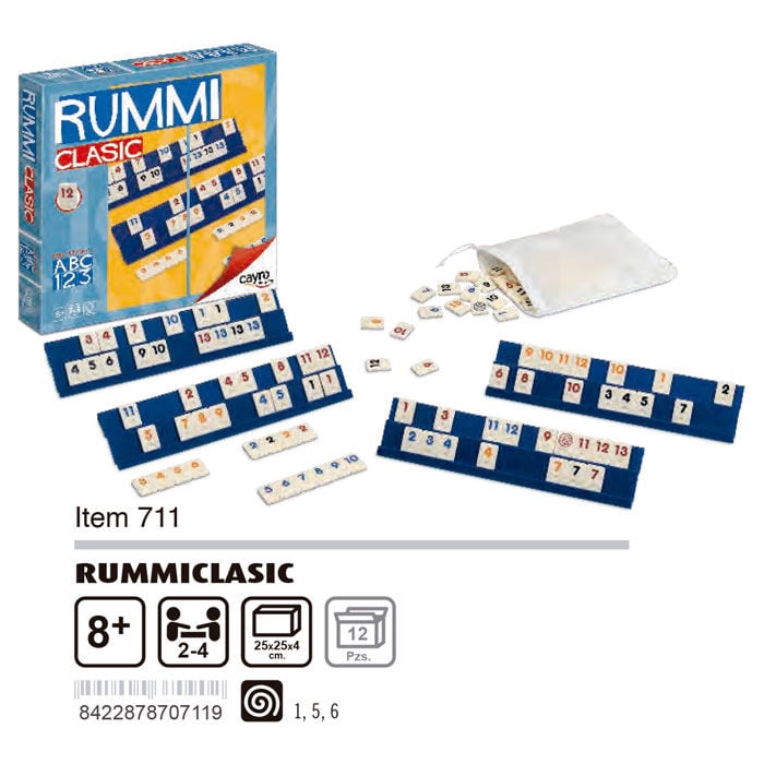 Juego Rummiclasic CAYRO