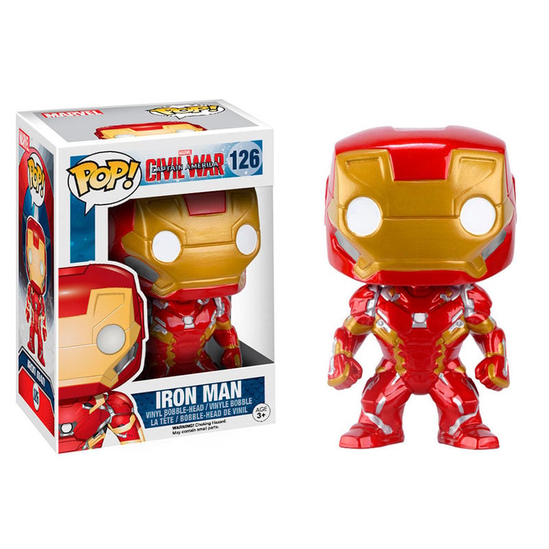 Figura POP Marvel Civil War Iron Man FUNKO