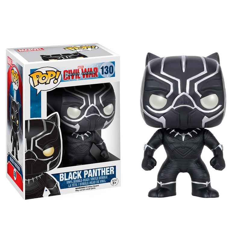 Figura POP Marvel Civil War Black Panther FUNKO