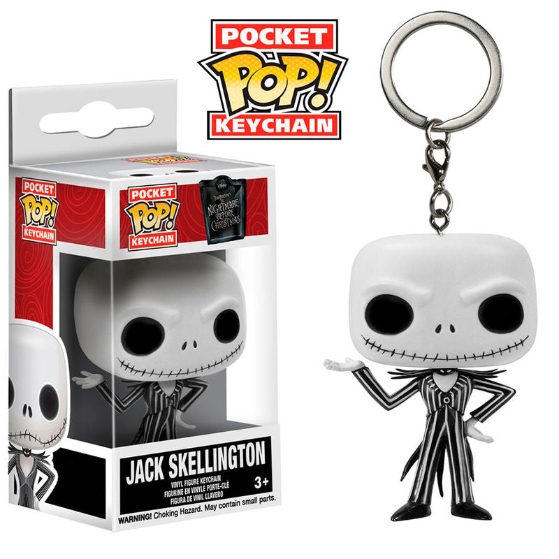 Llavero Pocket POP Jack Skellington Pesadilla antes de Navidad FUNKO
