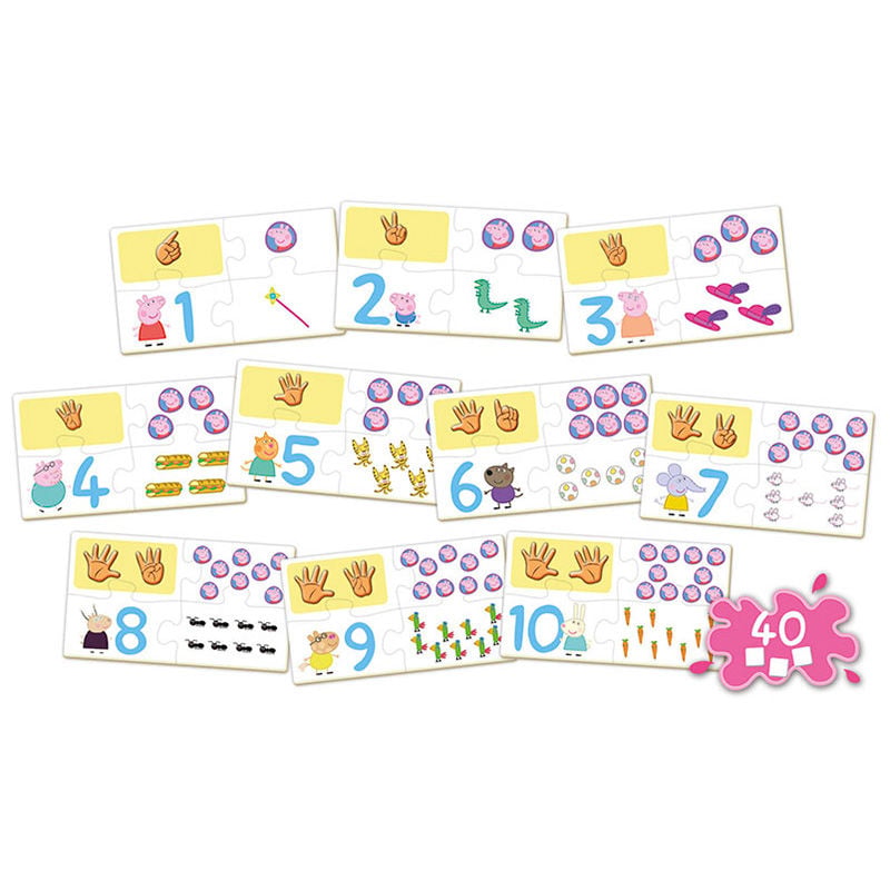 Juego Aprendo Los Numeros Peppa Pig EDUCA BORRAS