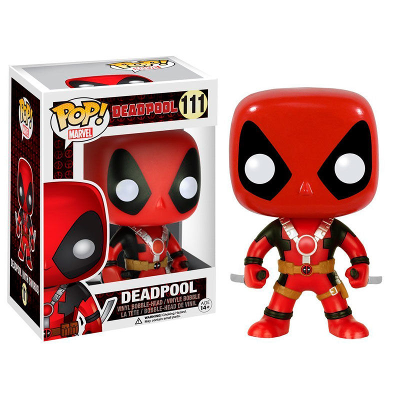 Figura POP Marvel Deadpool swords FUNKO