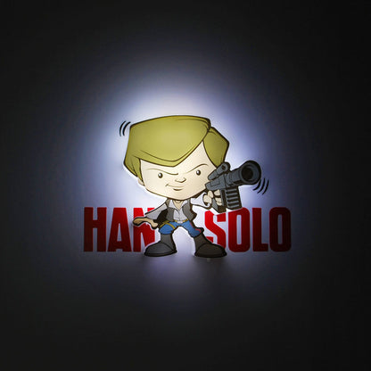 Lampara 3D Light FX mini Hans Solo Star Wars 3D LIGHT FX
