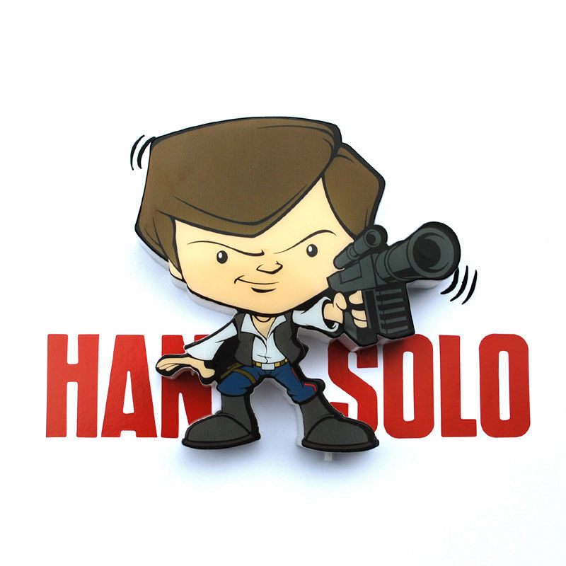 Lampara 3D Light FX mini Hans Solo Star Wars 3D LIGHT FX