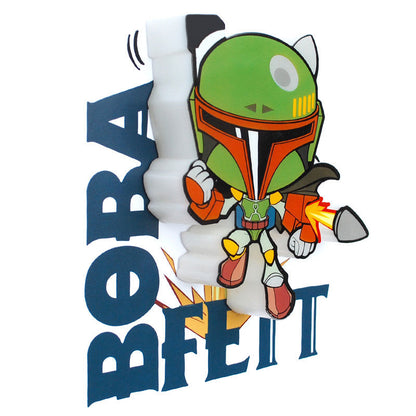 Lampara 3D Light FX mini Boba Fett Star Wars 3D LIGHT FX