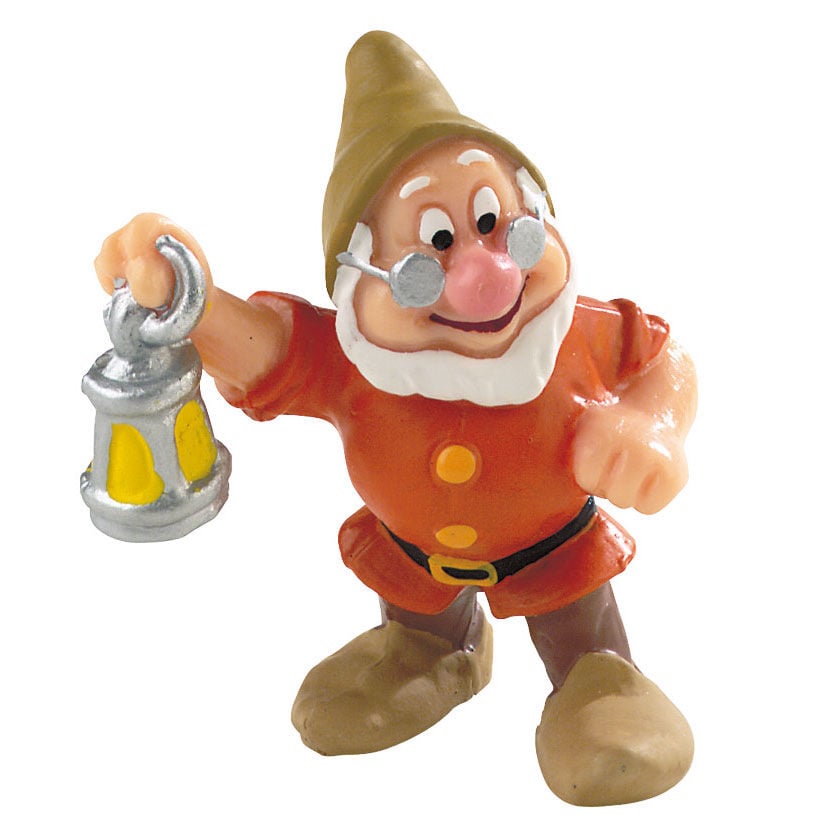 Figura Enanito Farol Blancanieves Disney 5cm BULLYLAND