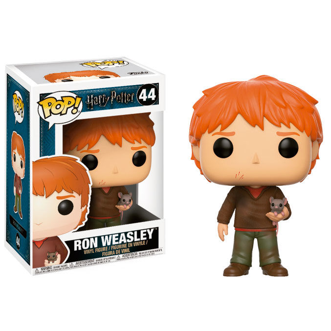 Figura POP Harry Potter Ron Weasley with Scabbers FUNKO